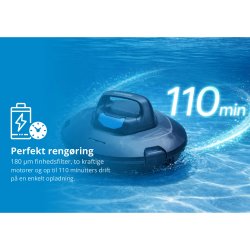 SupraVac Trinity AKU automatisk robotst�vsuger til pool